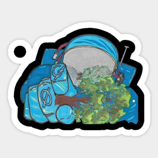 Zero G Tree Sticker